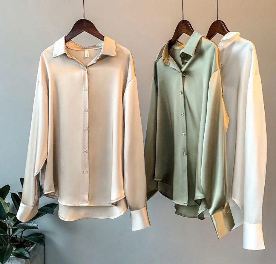 Long Sleeve Blouse for Women – Elegant Classic Top