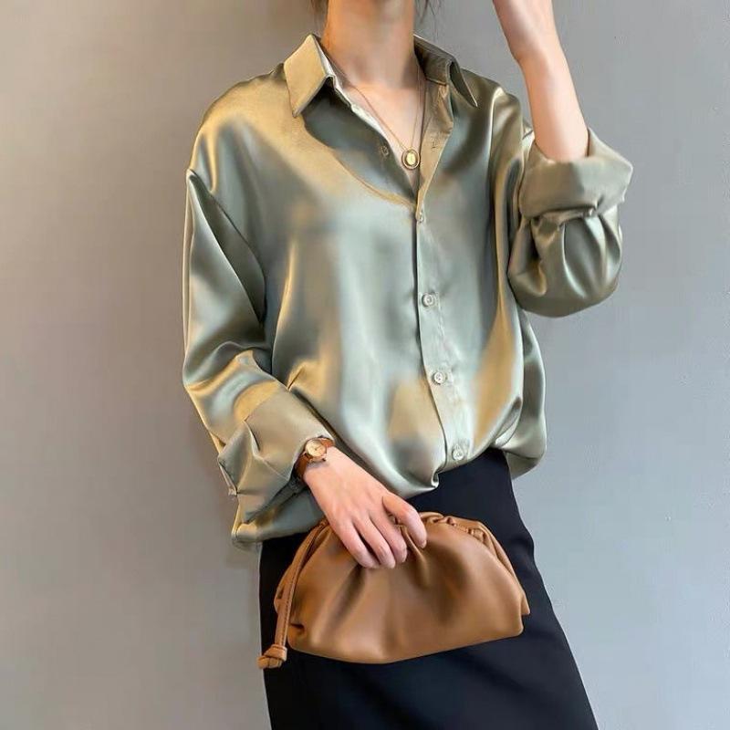 Long Sleeve Blouse for Women – Elegant Classic Top