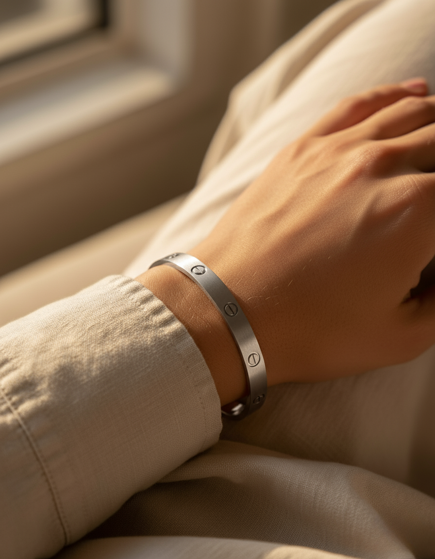 Stainless Steel Bracelet for Women | Minimalist Design