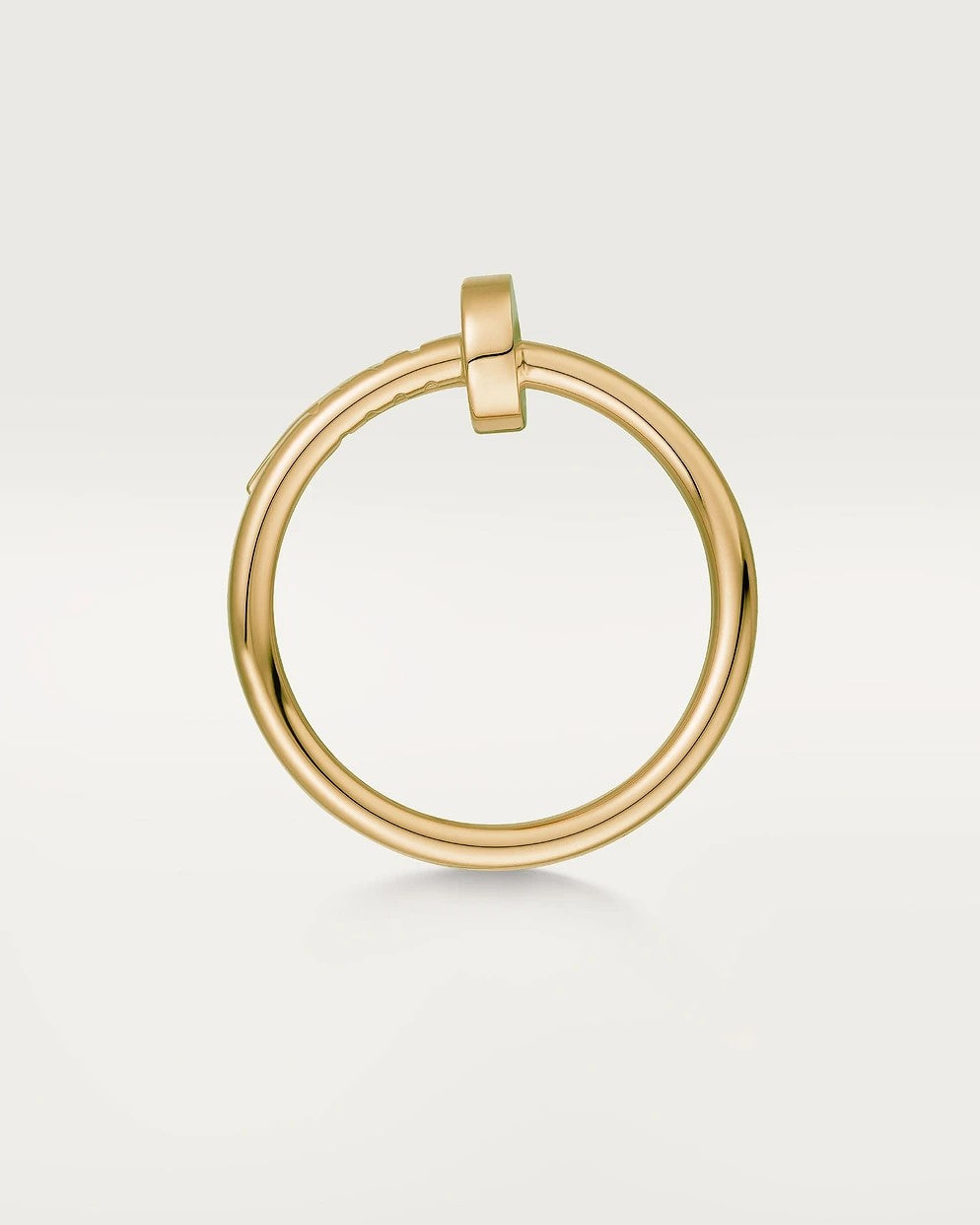 Stainless Steel Nail Ring for Women | Modern Statement Jewelry