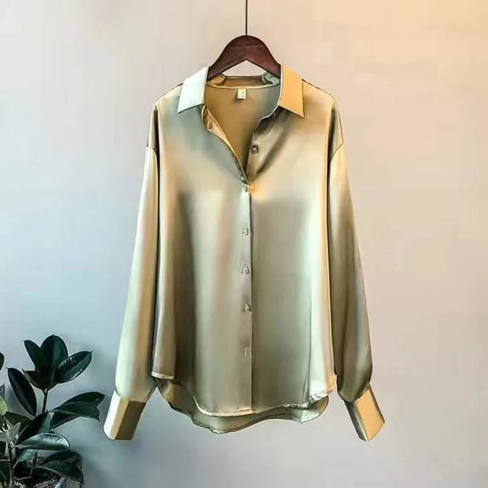 Long Sleeve Blouse for Women – Elegant Classic Top