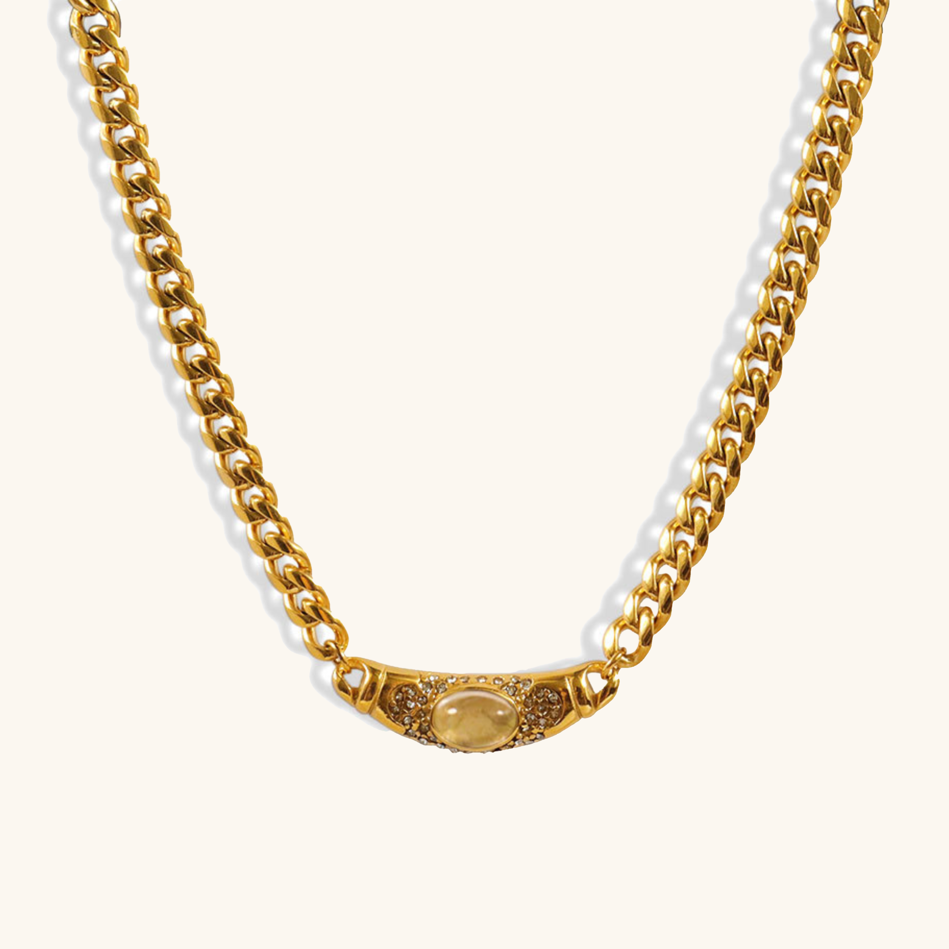 Necklace for Women | Waterproof Diamond Simulant Pendant