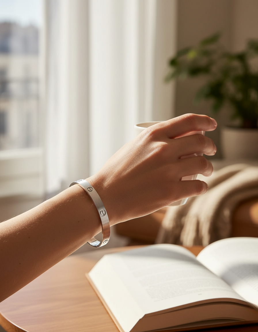 Stainless Steel Bracelet for Women | Minimalist Design