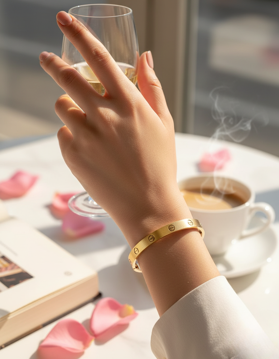 Stainless Steel Bracelet for Women | Minimalist Design